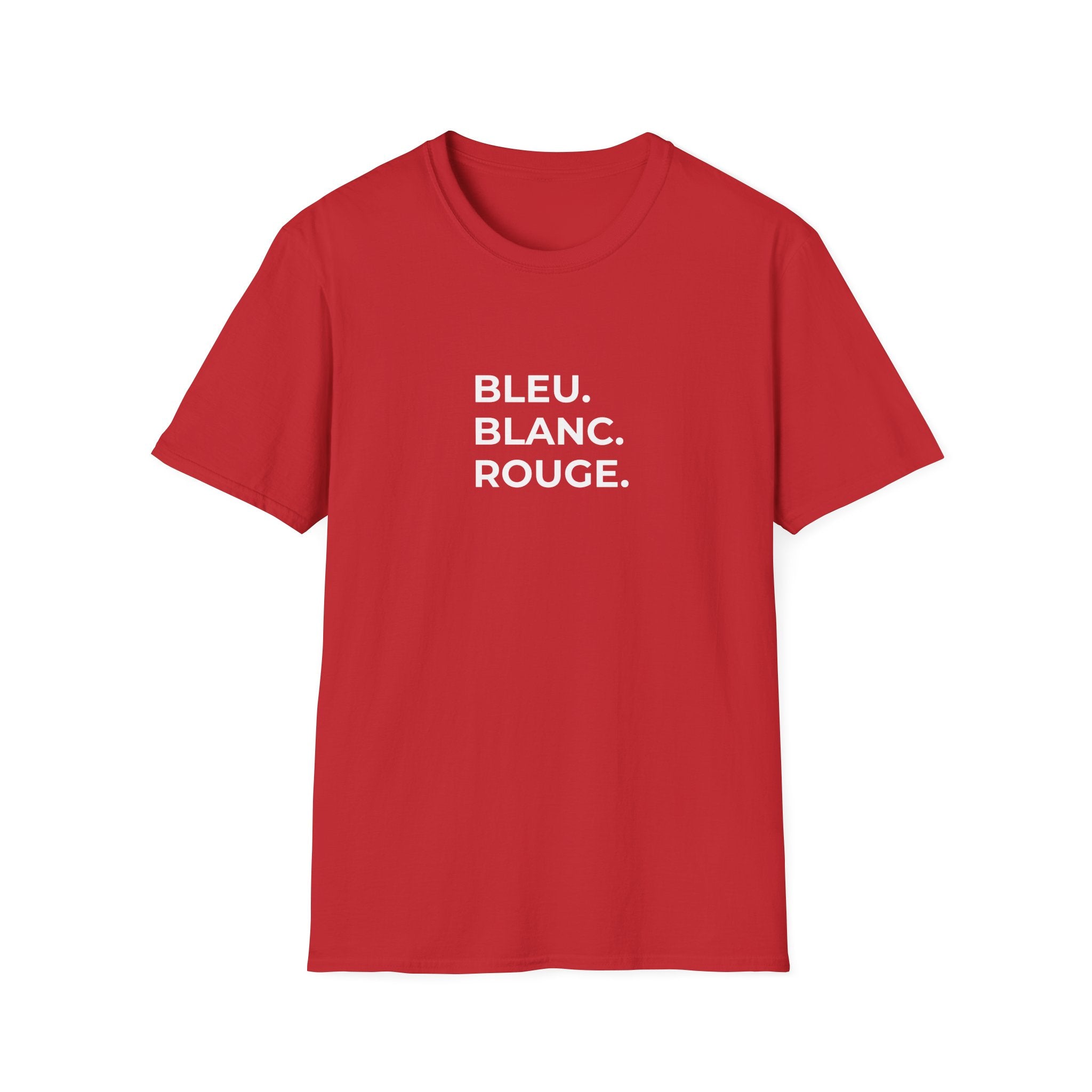 BLEU. BLANC. ROUGE.