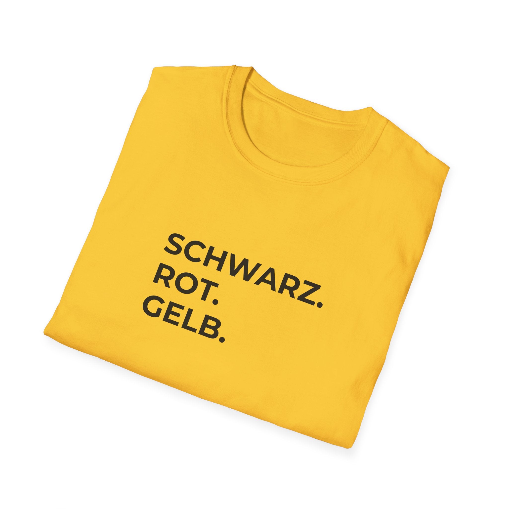 SCHWARZ. ROT. GELB.