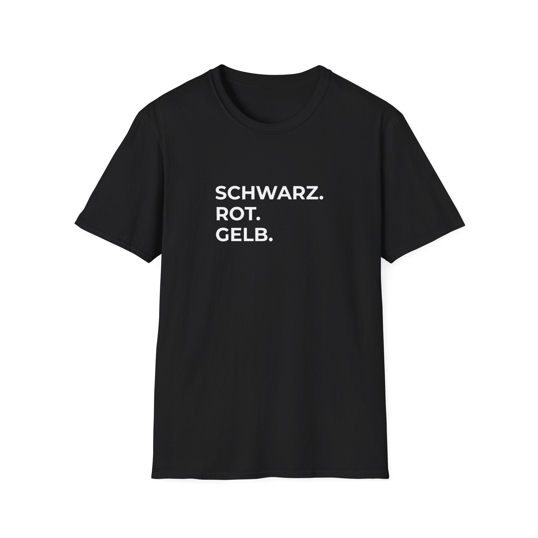SCHWARZ. ROT. GELB.