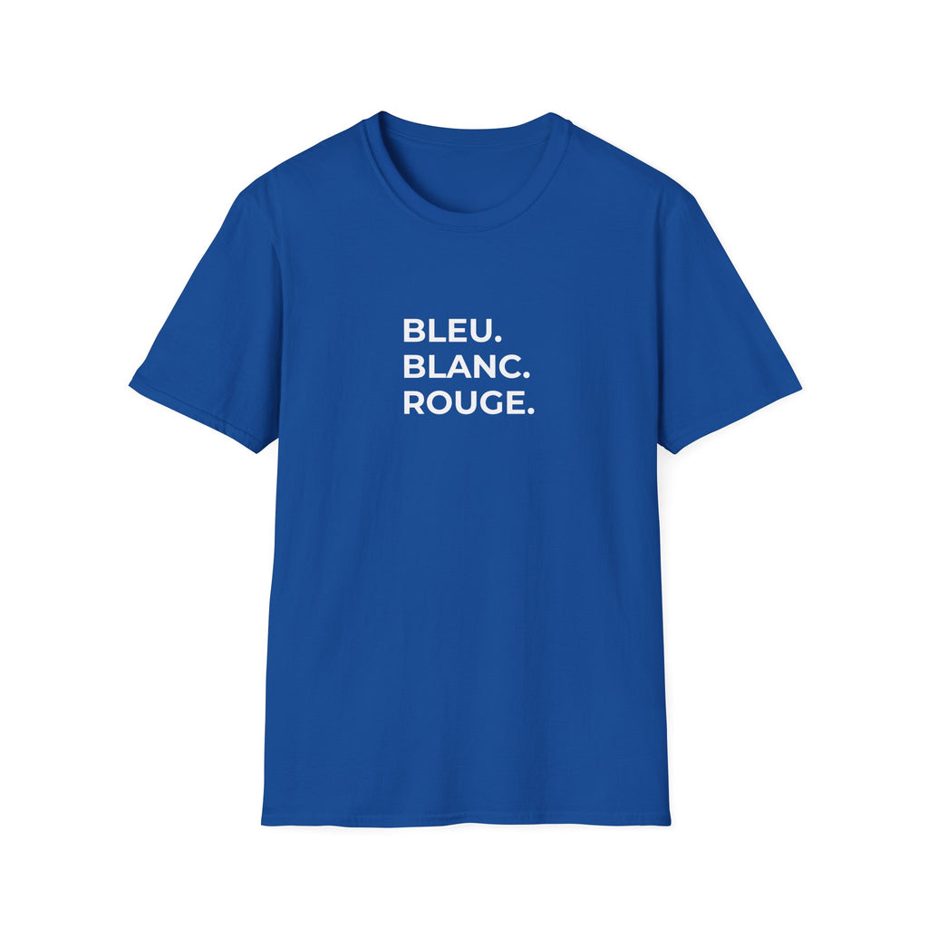 BLEU. BLANC. ROUGE.