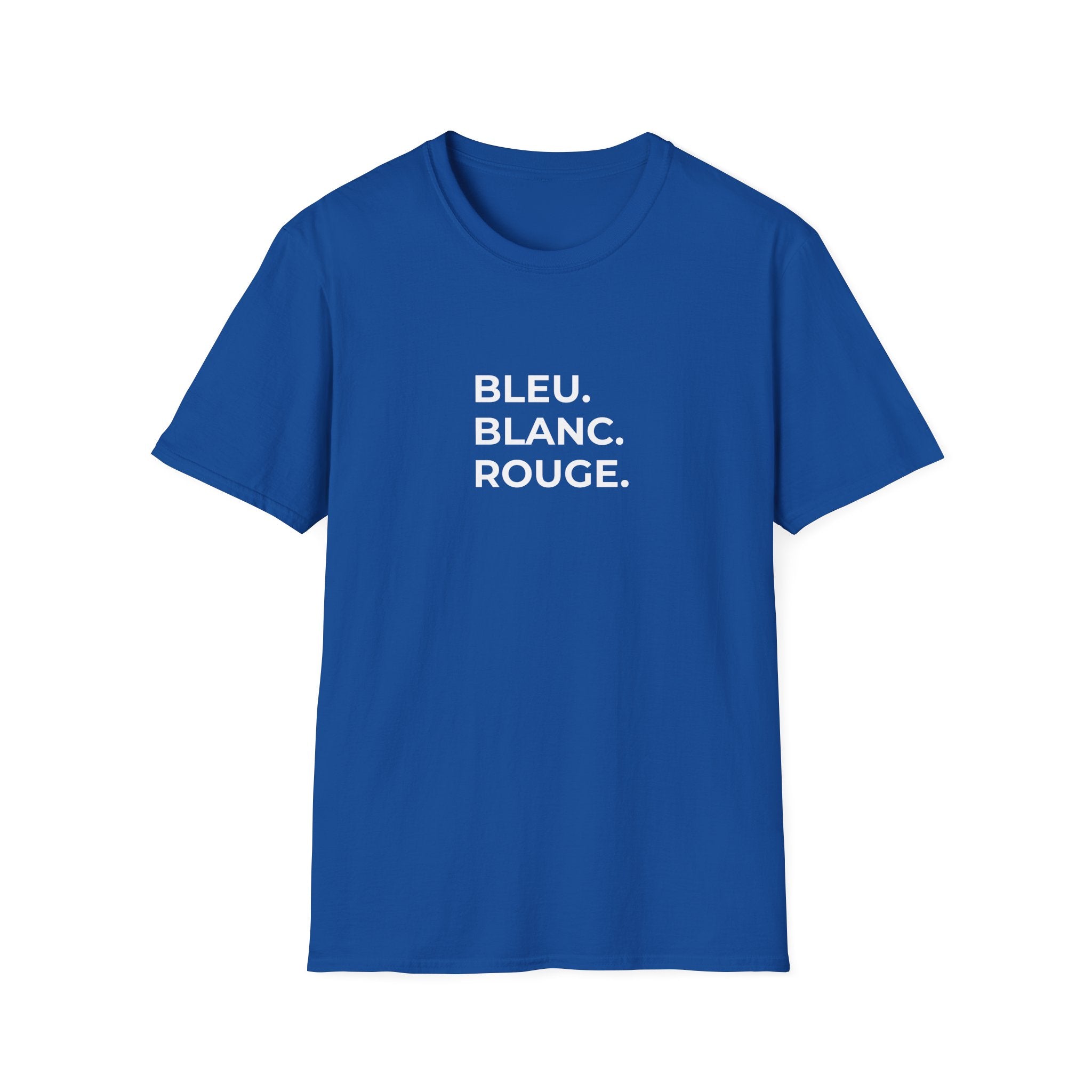 BLEU. BLANC. ROUGE.