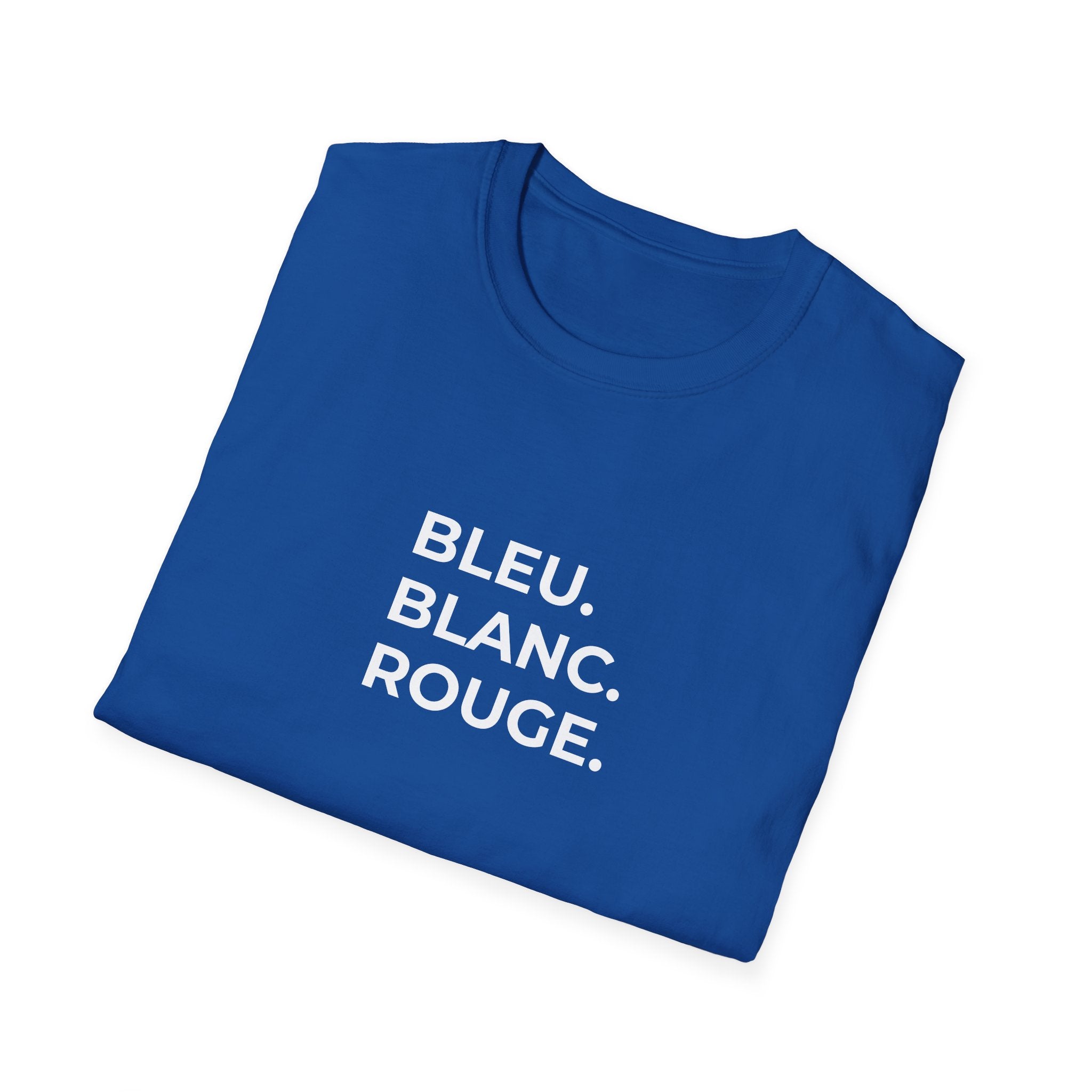 BLEU. BLANC. ROUGE.