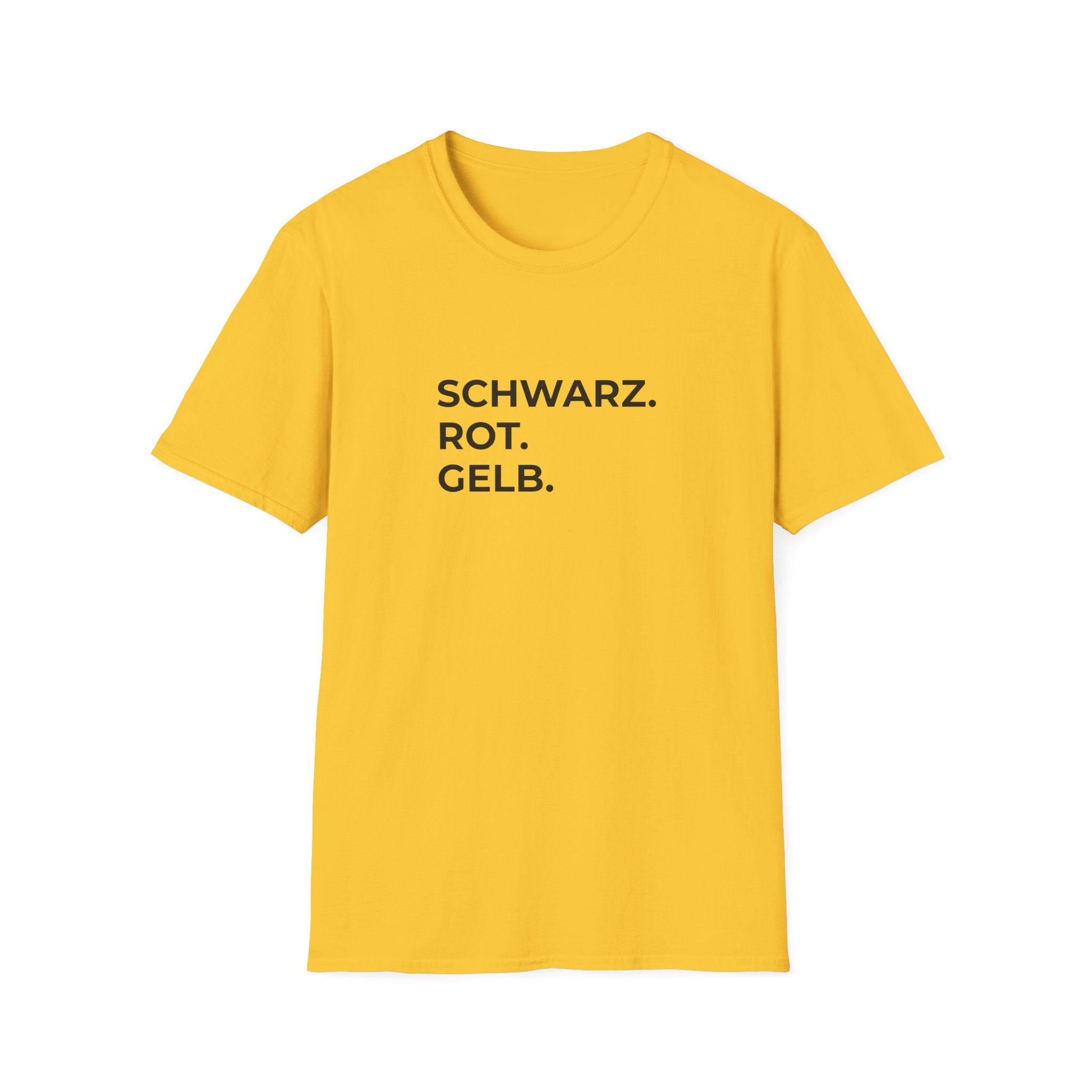 SCHWARZ. ROT. GELB.