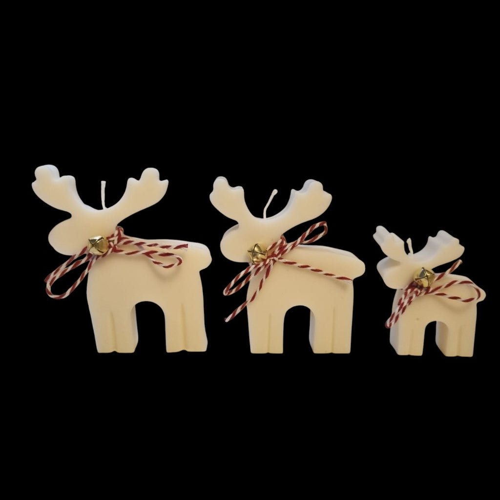 Trio Winter Reindeer